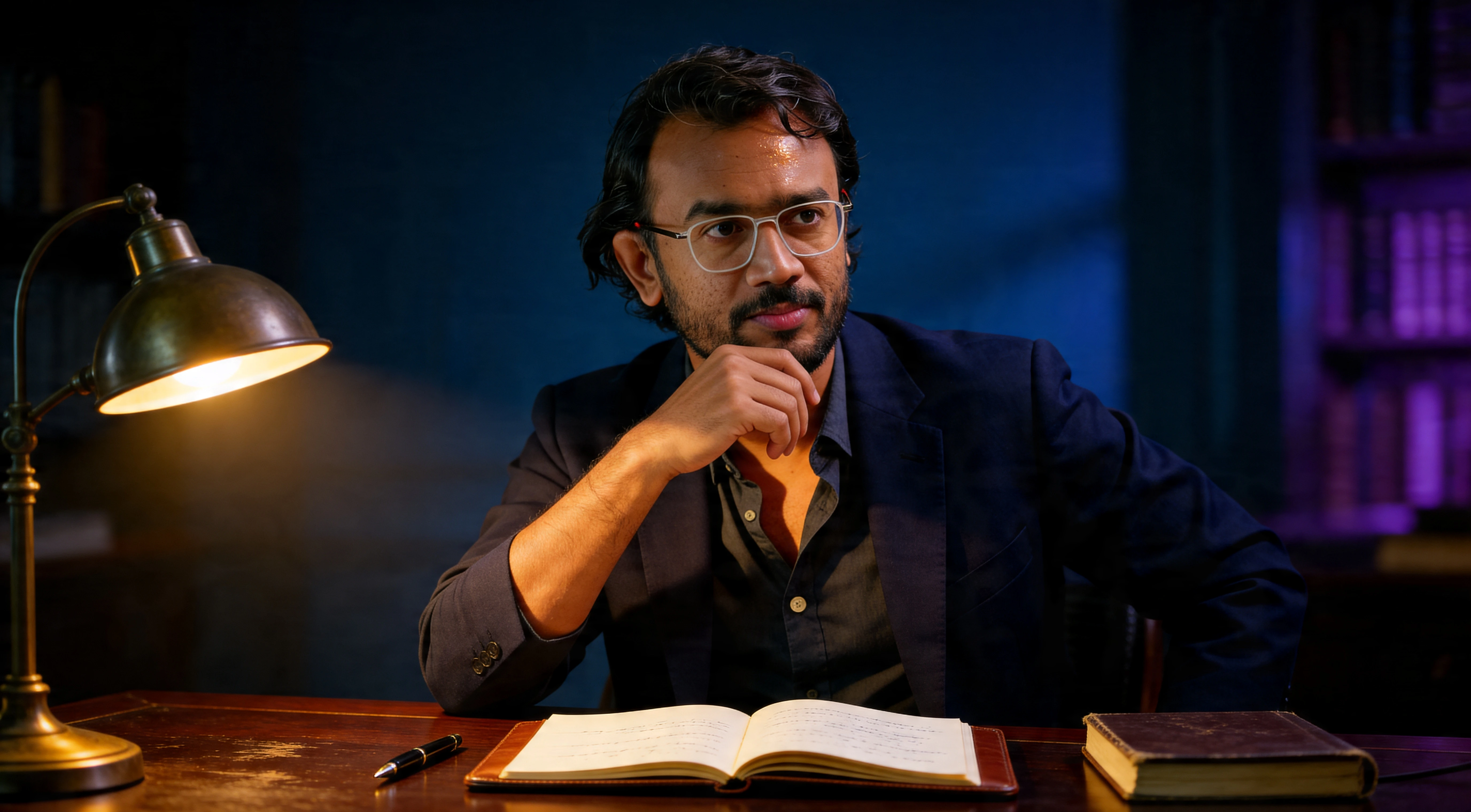 Kunal Moon, writing under the pen name KK Moon — author of two forthcoming business books on Business Leadership and Business Psychology.